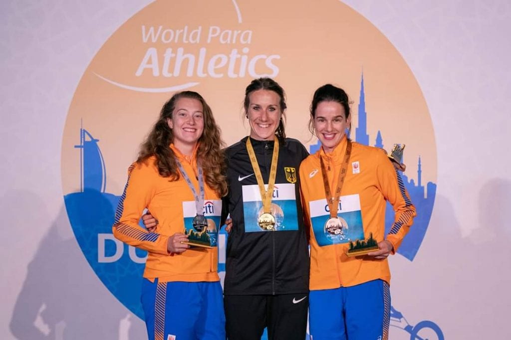 world championship paraathl;etics 100 t64 medalists
