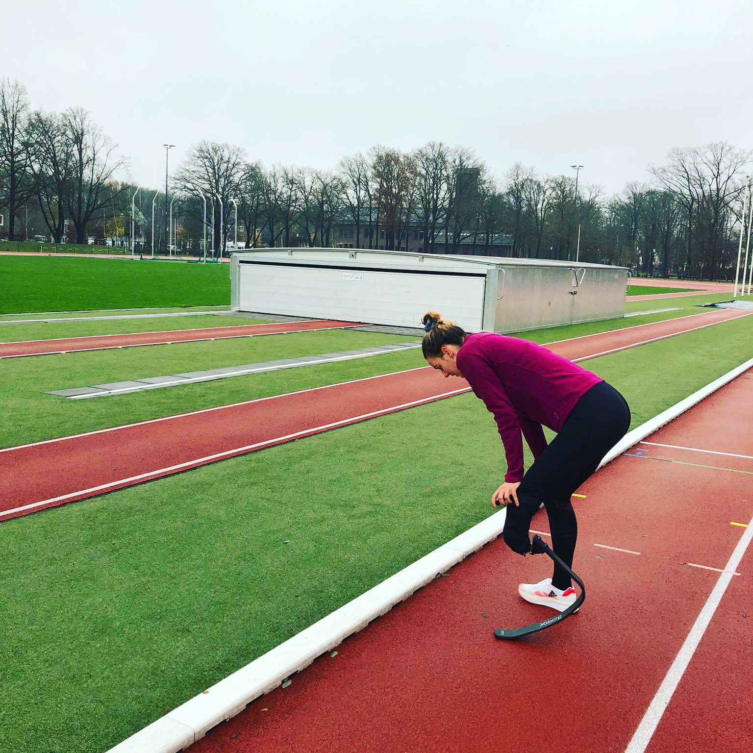 wintertraining atletiek