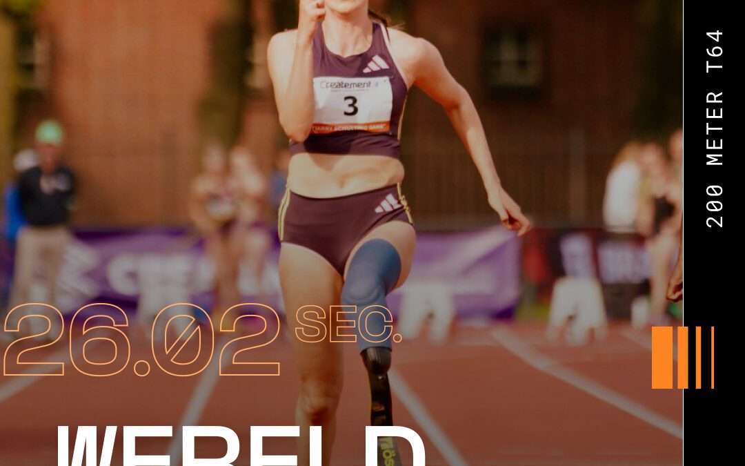 I SET A NEW PARALYMPIC WORLD RECORD ON 200 METERS! 🏃🏻‍♀️
