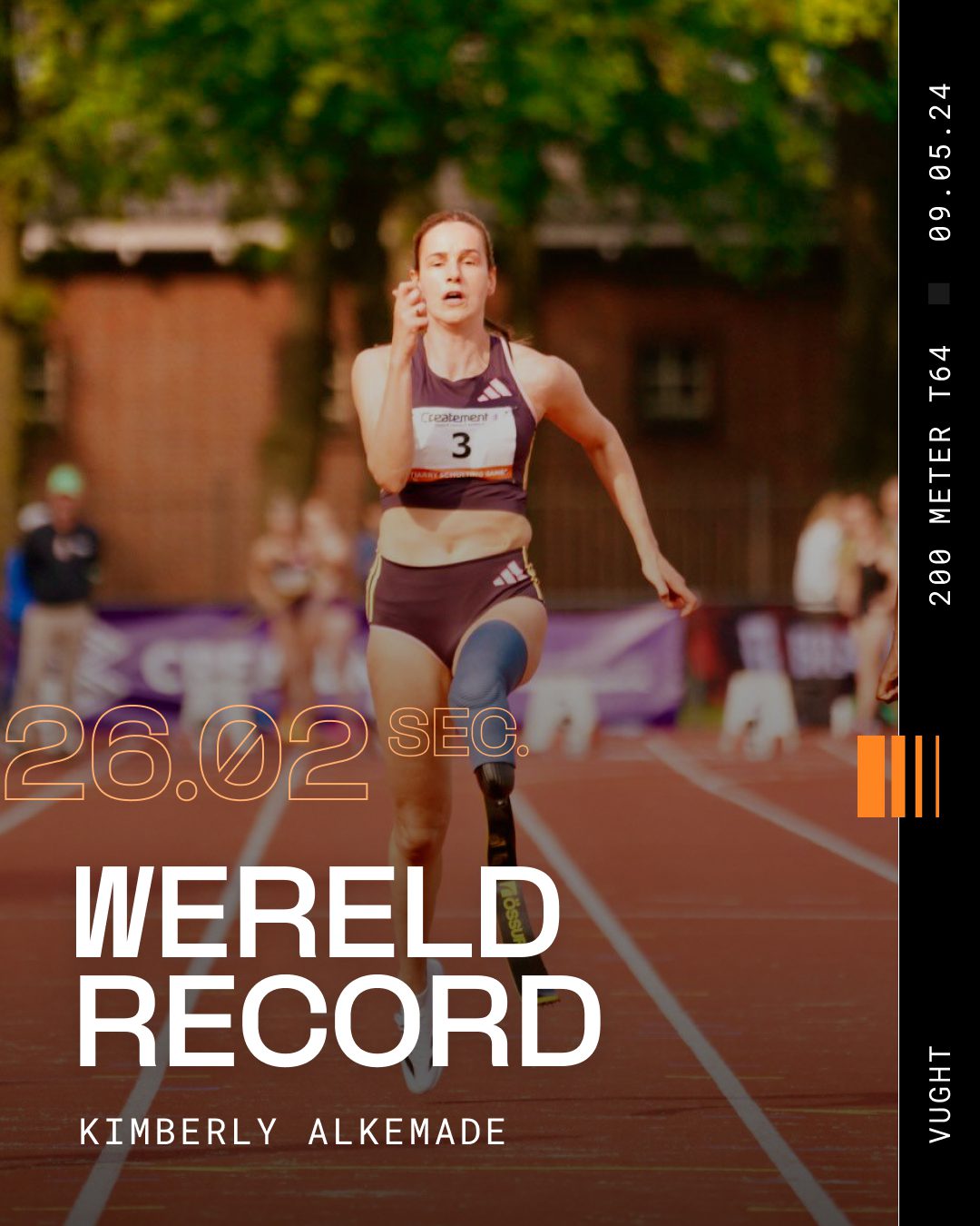 Paralympisch Wereld Record 200m