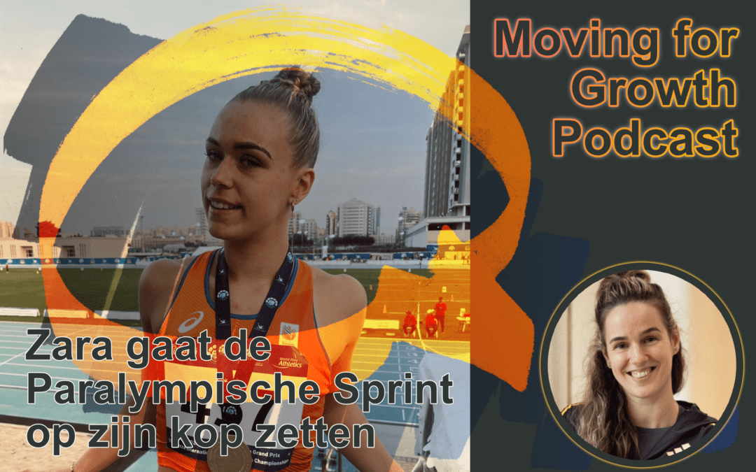 🎙 Zara gaat de Paralympische Sprint op zijn kop zetten!