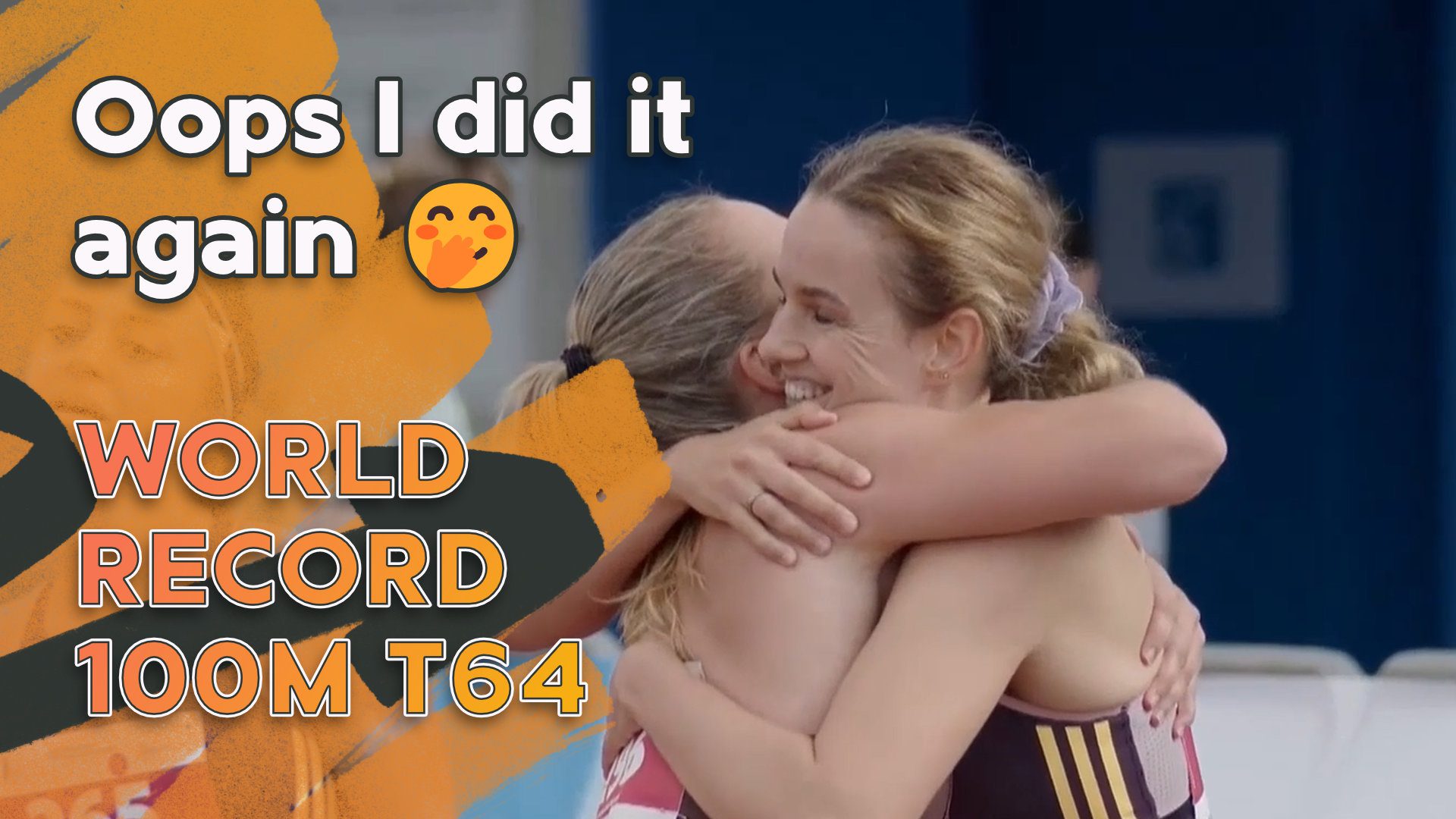 Oops I did it again, the 100m T64 World Record is Mine